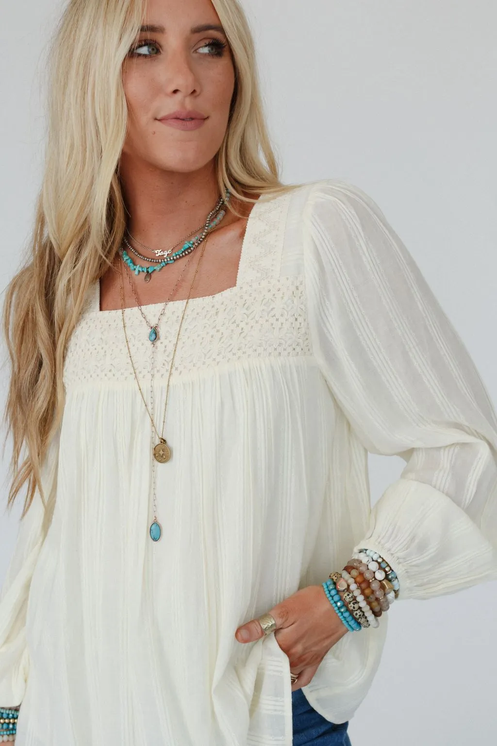 Sunny Daydream Top - Cream