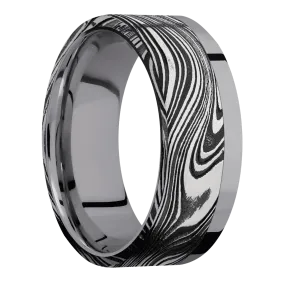 Tantalum with Polish Finish and Marble Inlay