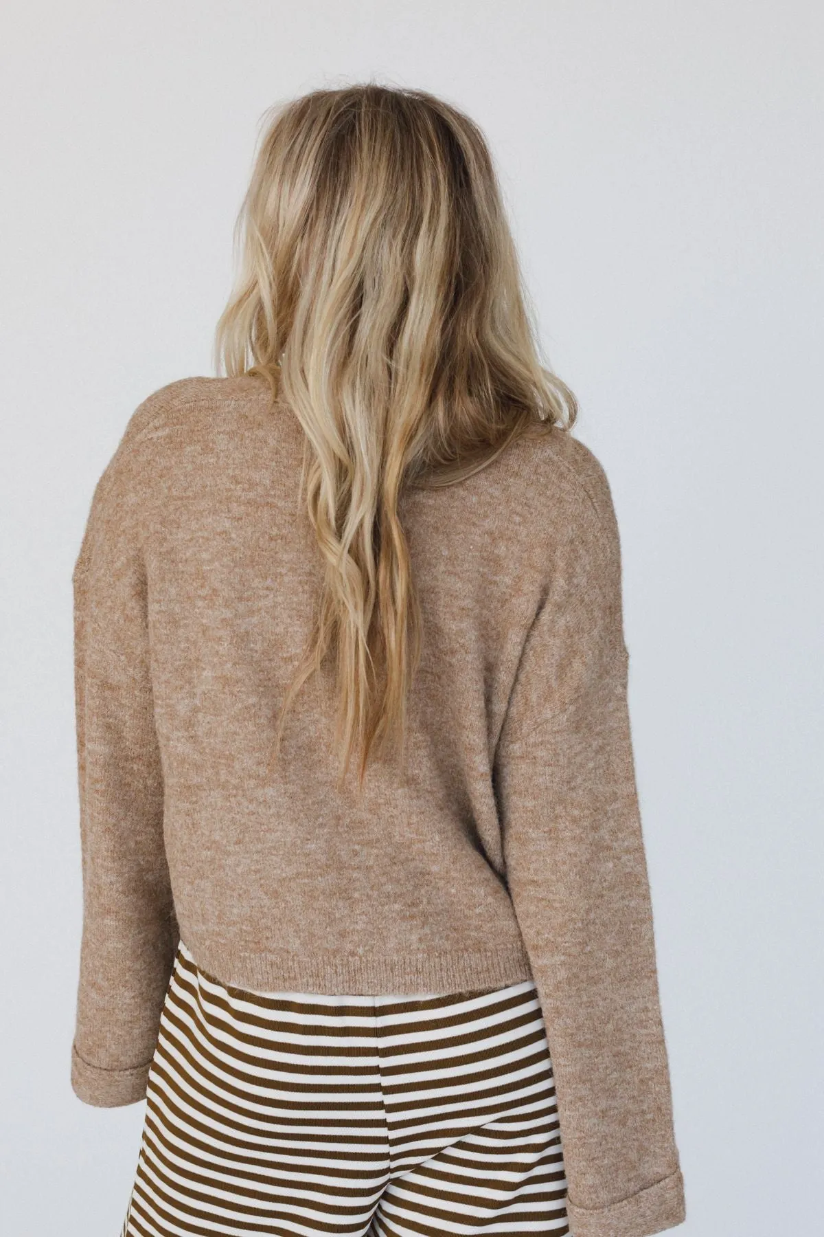 The Nest Kendrick Sweater Top - Coffee