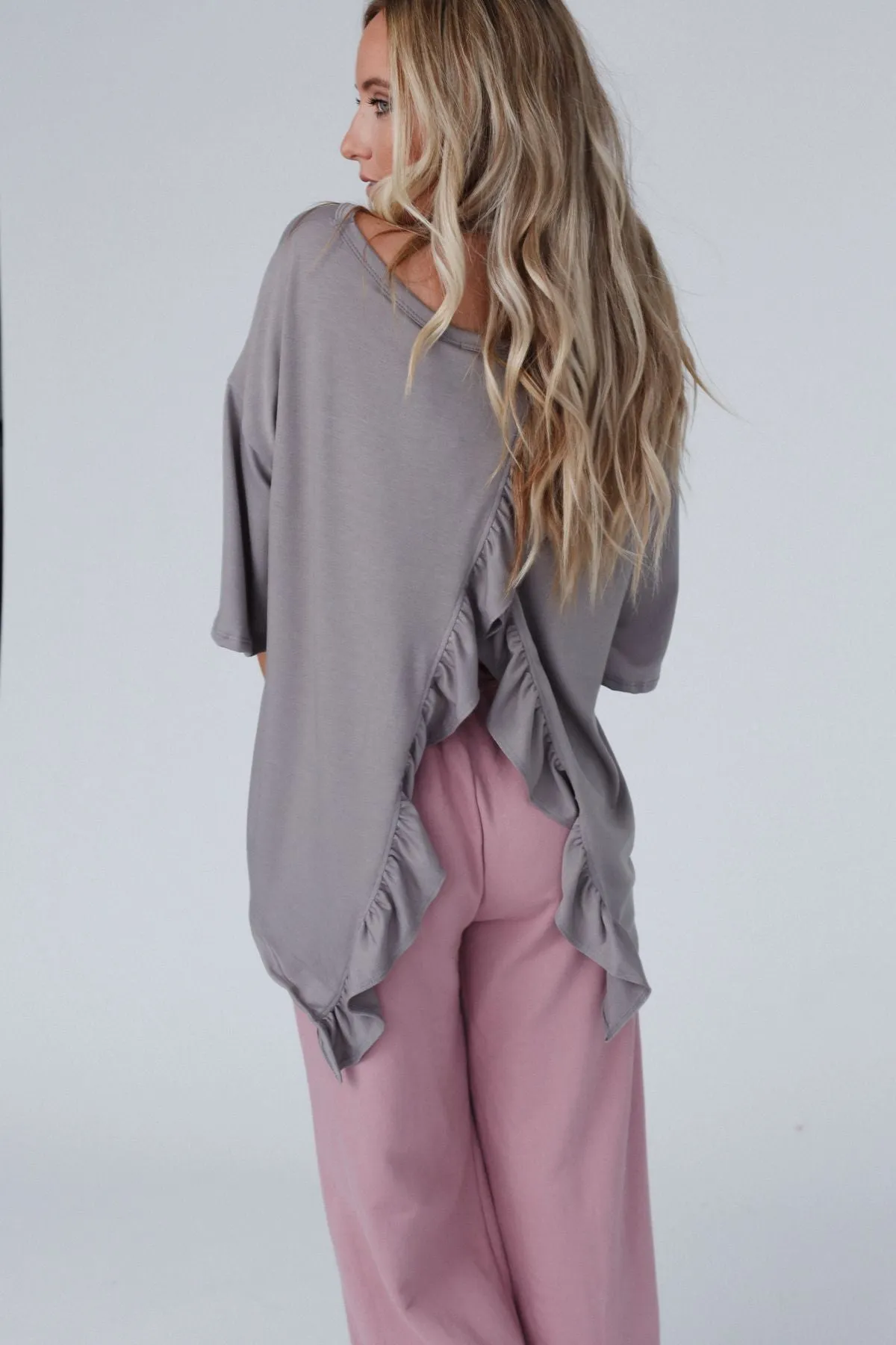 The Nest Must Have High Low Tee - Coco