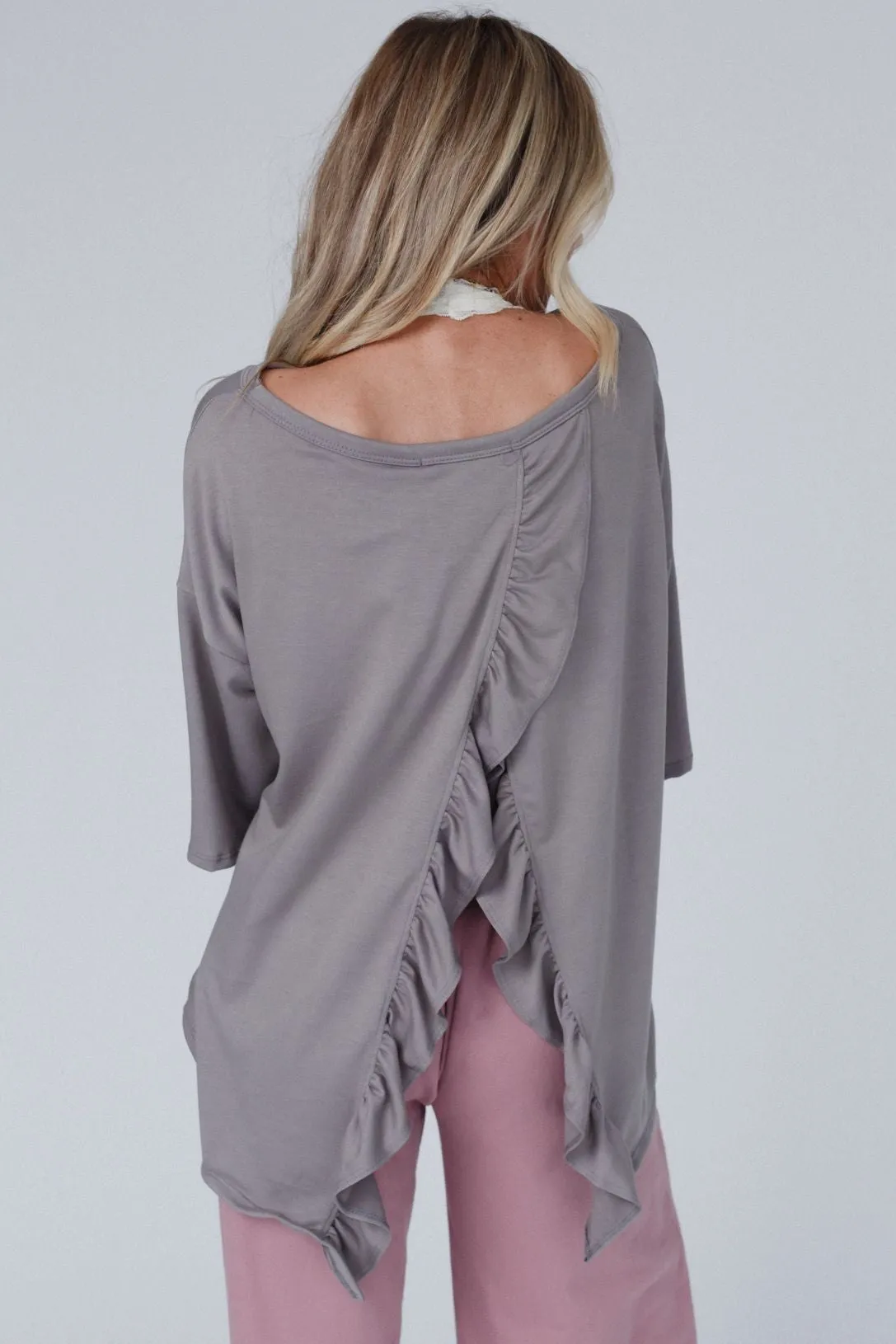 The Nest Must Have High Low Tee - Coco
