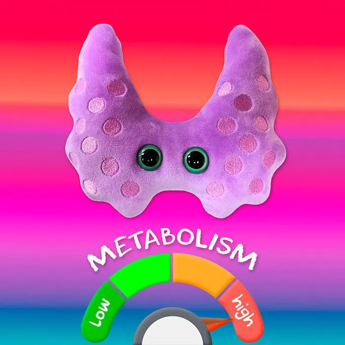 Thyroid Giant Microbes Plush
