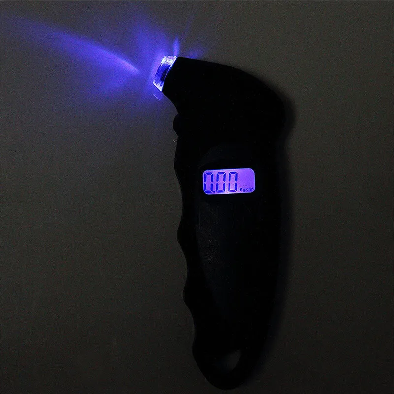 Tire Pressure Gauge 0-150 PSI High Precision Digital Background