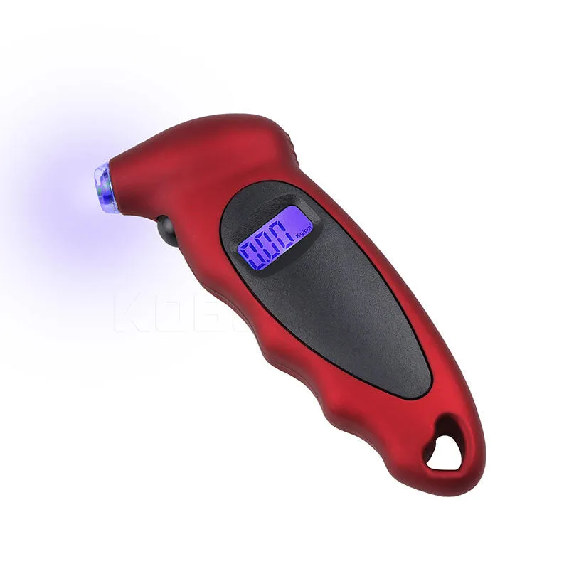 Tire Pressure Gauge 0-150 PSI High Precision Digital Background