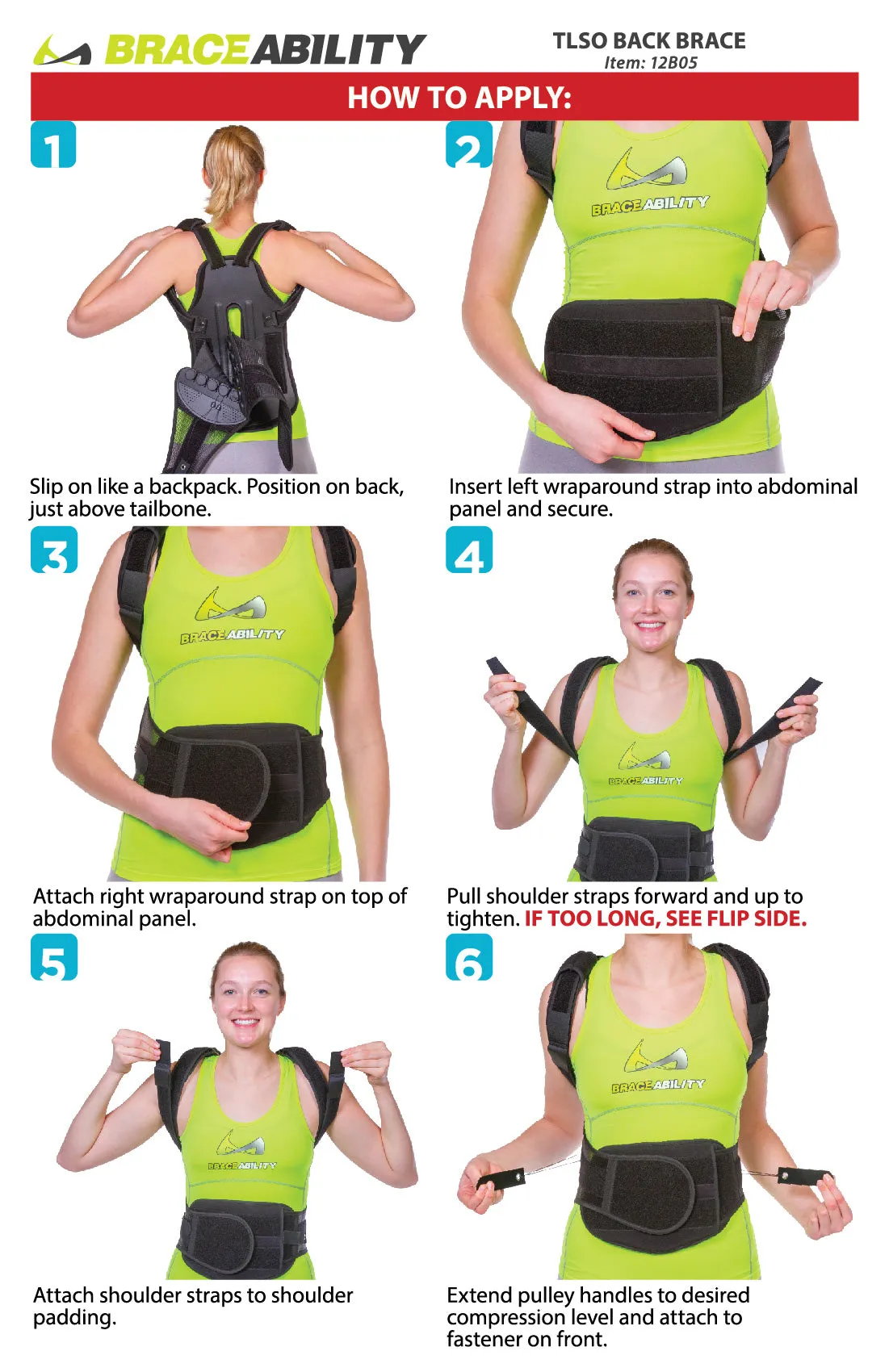 Adjustable TLSO Thoracic Full Back Brace | Clamshell Support for Postural Kyphosis, Parkinsons Disease, and Fractured Vertebrae