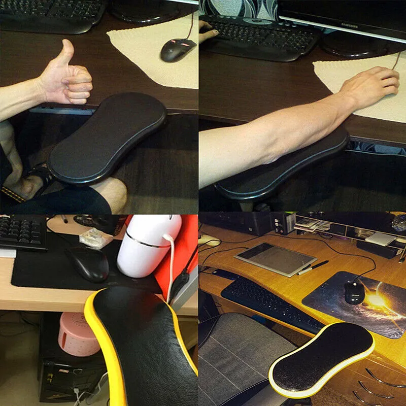 US Attachable Armrest Pad Desk Computer Table Arm Support Mouse Pads Arm Wrist