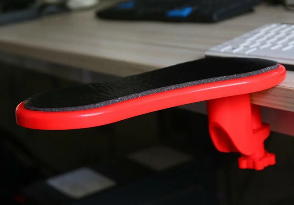 US Attachable Armrest Pad Desk Computer Table Arm Support Mouse Pads Arm Wrist