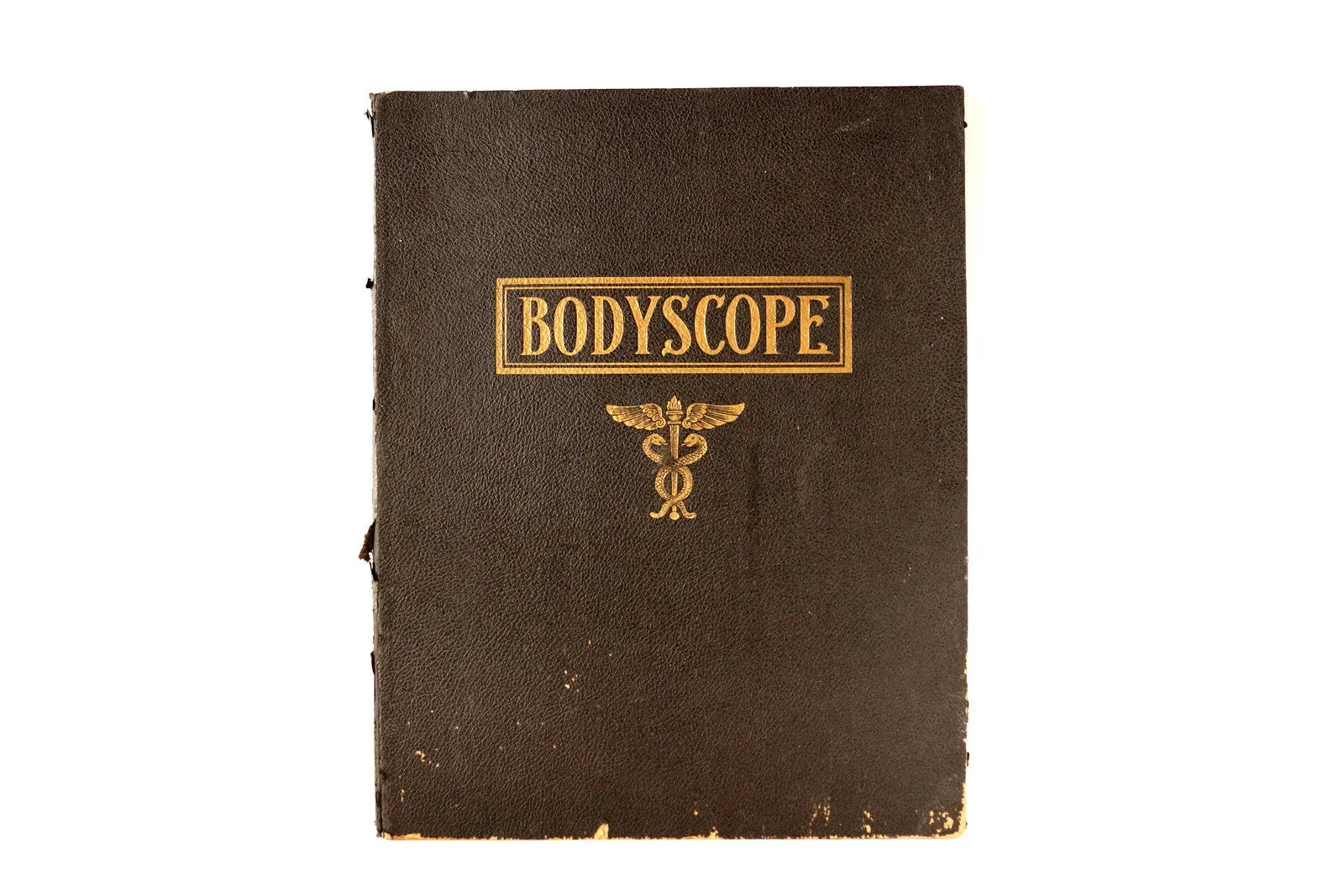 Vintage "Bodyscope" Illustrated Anatomical Book with Dials (c.1935)