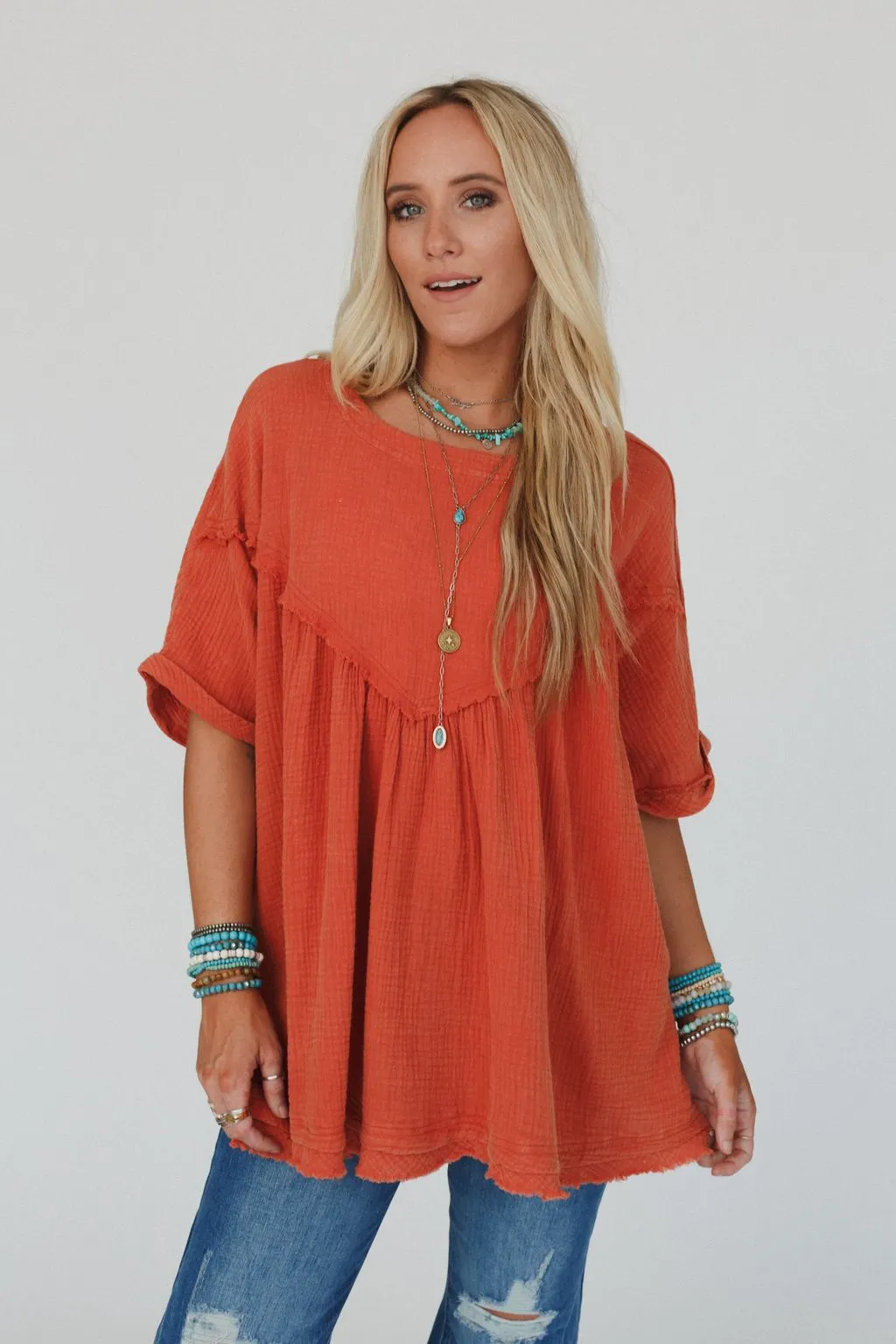 Voyager Top - Orange