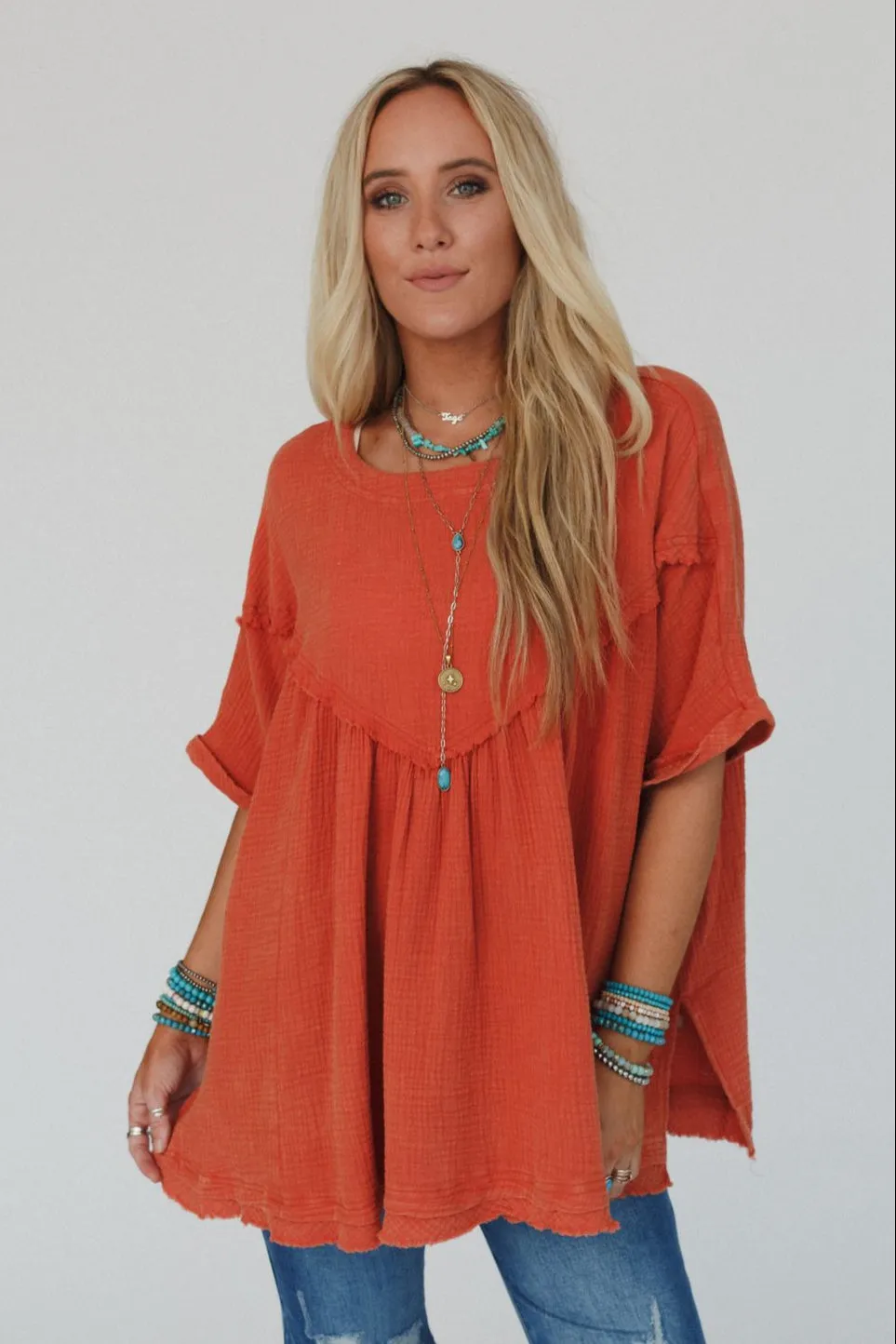 Voyager Top - Orange