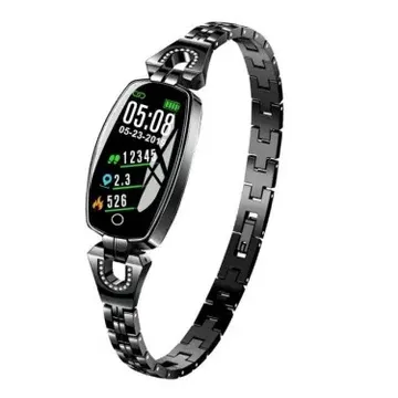 Waterproof Smart Fitness Bracelet w/ HR & BP Monitor For Women
