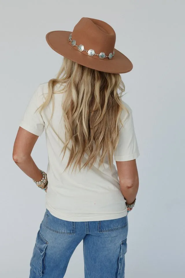 Western Wanderlust Graphic Tee - Ivory