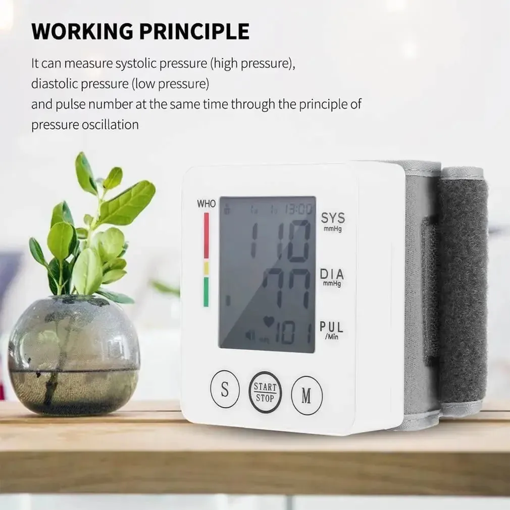 Wrist Blood Pressure Monitor