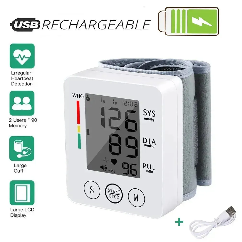 Wrist Blood Pressure Monitor