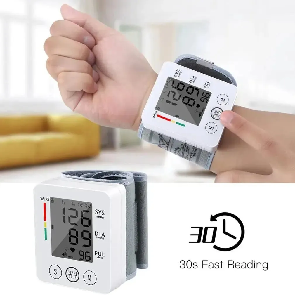 Wrist Blood Pressure Monitor